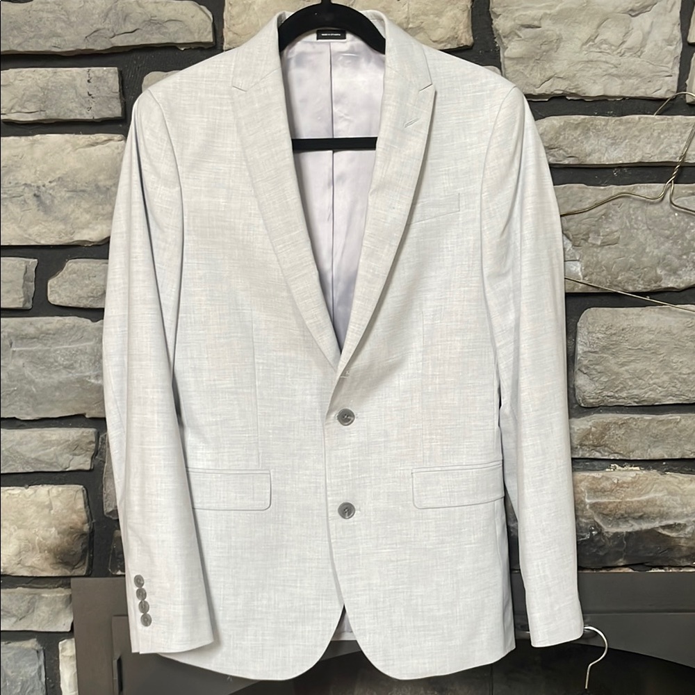 J. Ferrar Ultra Comfort men’s slim fit suit jacket